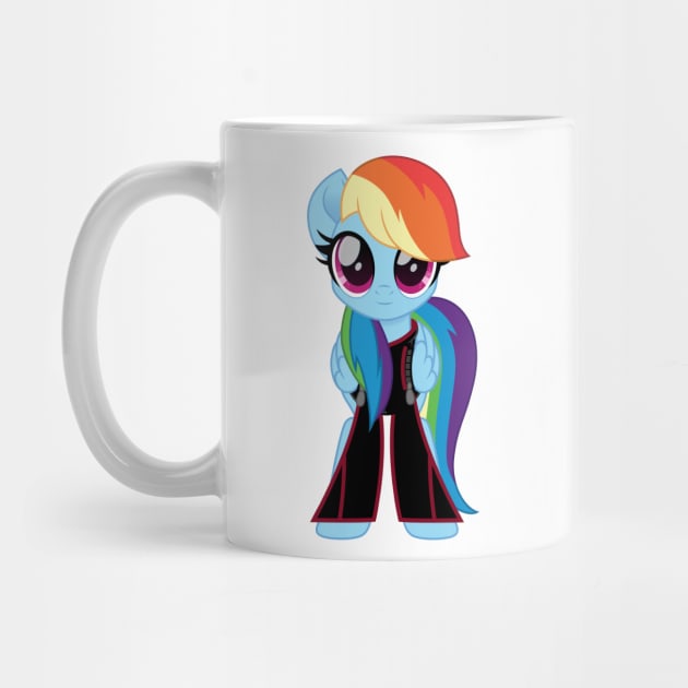 Bad Blood Rainbow Dash by CloudyGlow